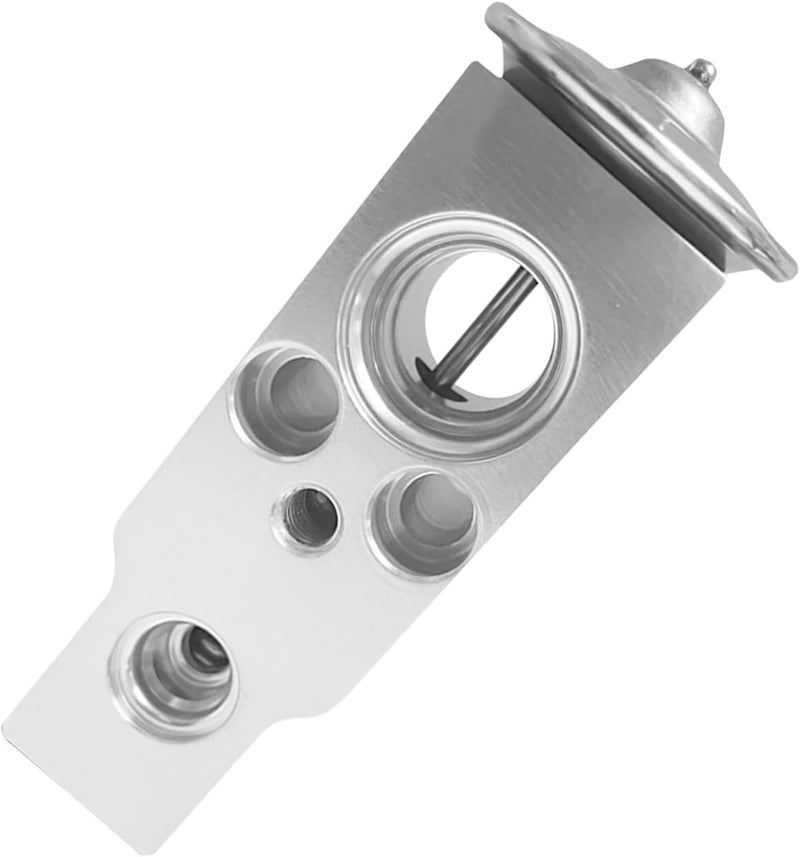 Zikefest Car A/C Expansion Valve, Metal Steam Engine Air Conditioning Valve, Compatible with Lexus, Jaguar, Honda, Toyota, Land Rover, Subaru, Automotive Air Conditioning Repair Accessories (Silver) - Image 1
